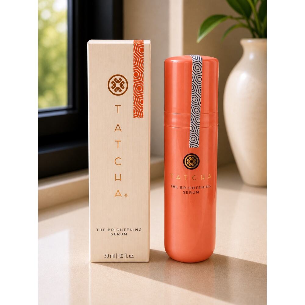 $89 New Tatcha The Brightening Serum 30mL / 1oz NEW In Box Luxury Skincare